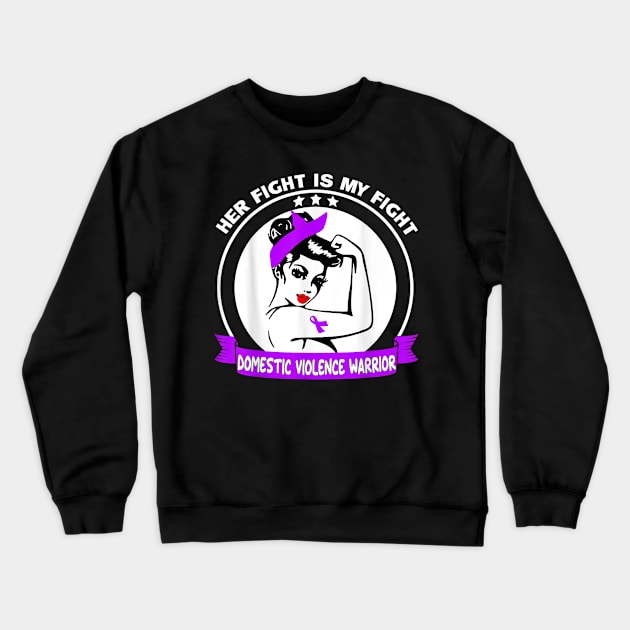 Her fight is my fight Crewneck Sweatshirt by sevalyilmazardal